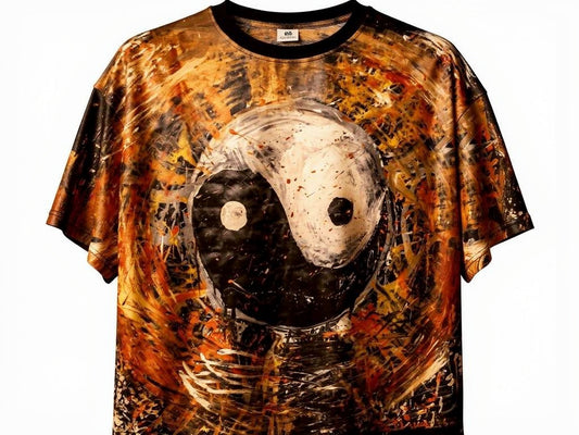 Yin Yang - T-Shirt Black